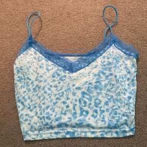 cheetah print crop top